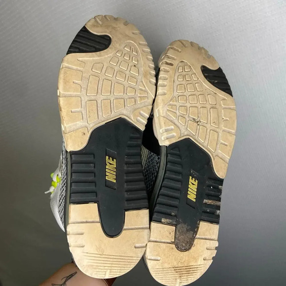 Nike | High Tops Sneaker Green White 13 Black - Picture 5 of 6